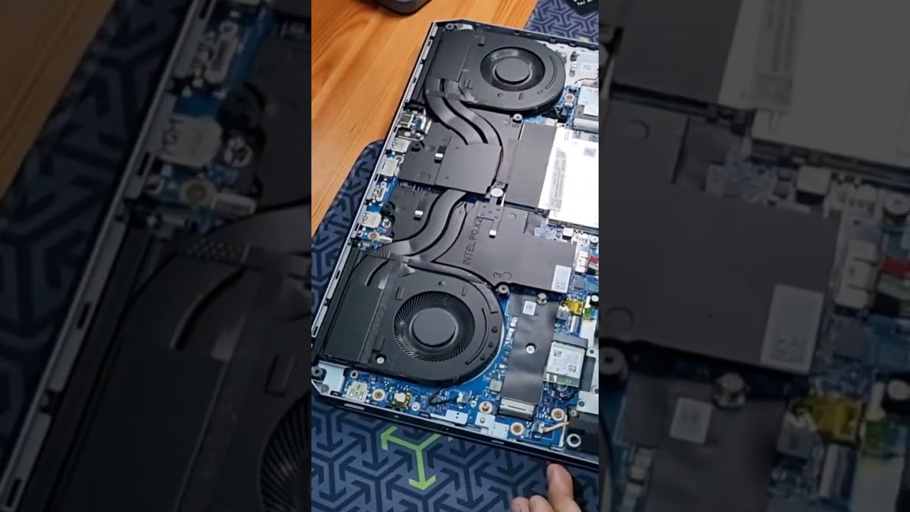 Lenovo Loq i5 12450hx - cleaning internal parts🤯😯