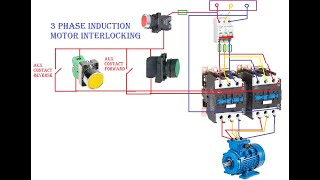 Different Interlocking Methods of 3 Phase induction Motor