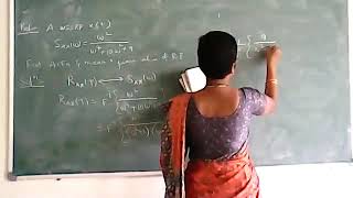 find auto correlation and mean square value of a random process if power spectral density is given