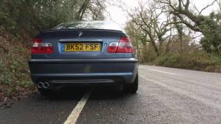 BMW E46 330D performance exhaust sound/Launch.