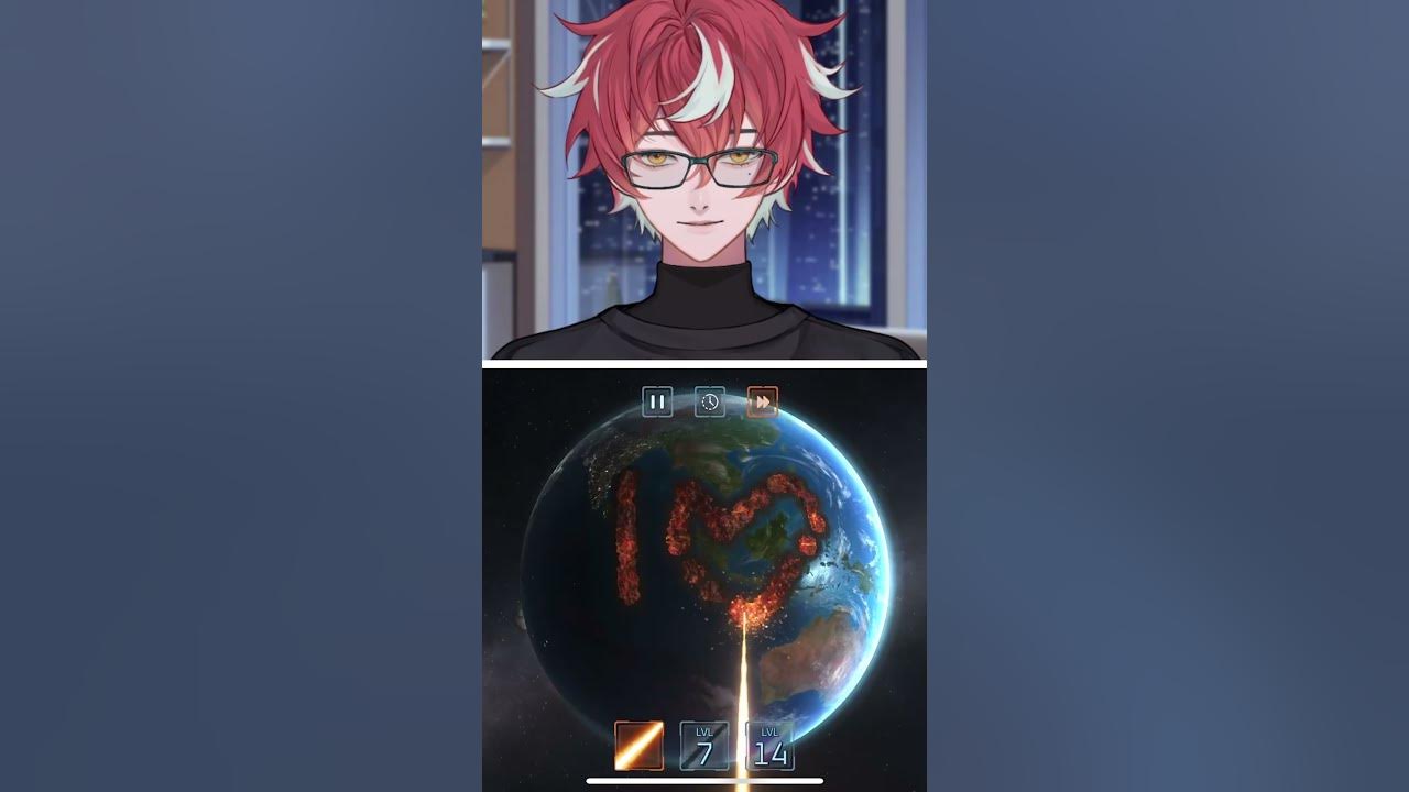 VTuber ini bikin tulisan "I LOVE YOU" di Bumi #shorts VTuber ini bikin tulisan "I LOVE YOU" di Bumi #shorts