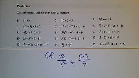 CPM CC2 Section 3.1.2 Parent Guide #14 (Order of Operations)