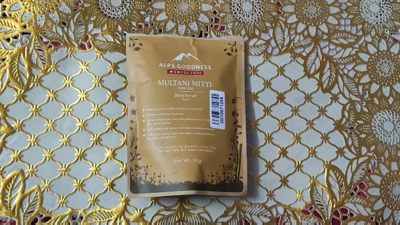 Amazing multani mitti face pack