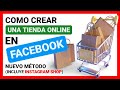 🔥 Como CREAR una TIENDA EN FACEBOOK 2020 👉 Activar la Tienda Virtual e Instagram Shop - Núevo Método