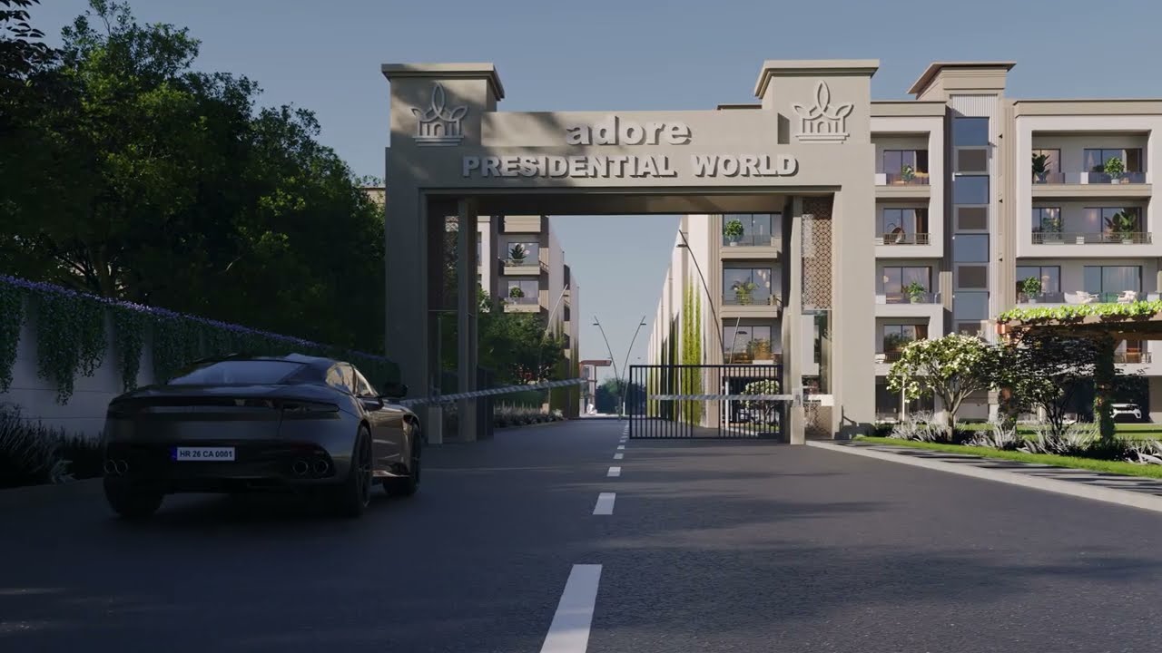 Presidential World | 3D Walkthrough | Luxury Low Rise Floors in Sector 84, Faridabad | Gated Society