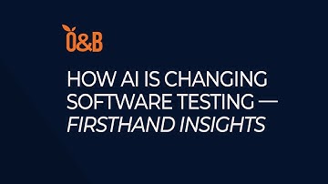 How AI is Changing Software Testing – Firsthand Insights