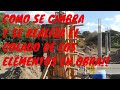 COMO SE CIMBRA Y SE REALIZA EL COLADO  LOS ELEMENTOS  EN OBRA (CONSTRUCCION DE CENTRO DE SALUD)