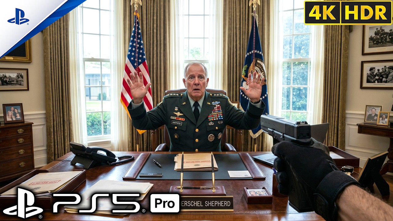 (PS5) Inside the Pentagon – The Secret Mission | Realistic Gameplay [4K60FPS] Call of Duty