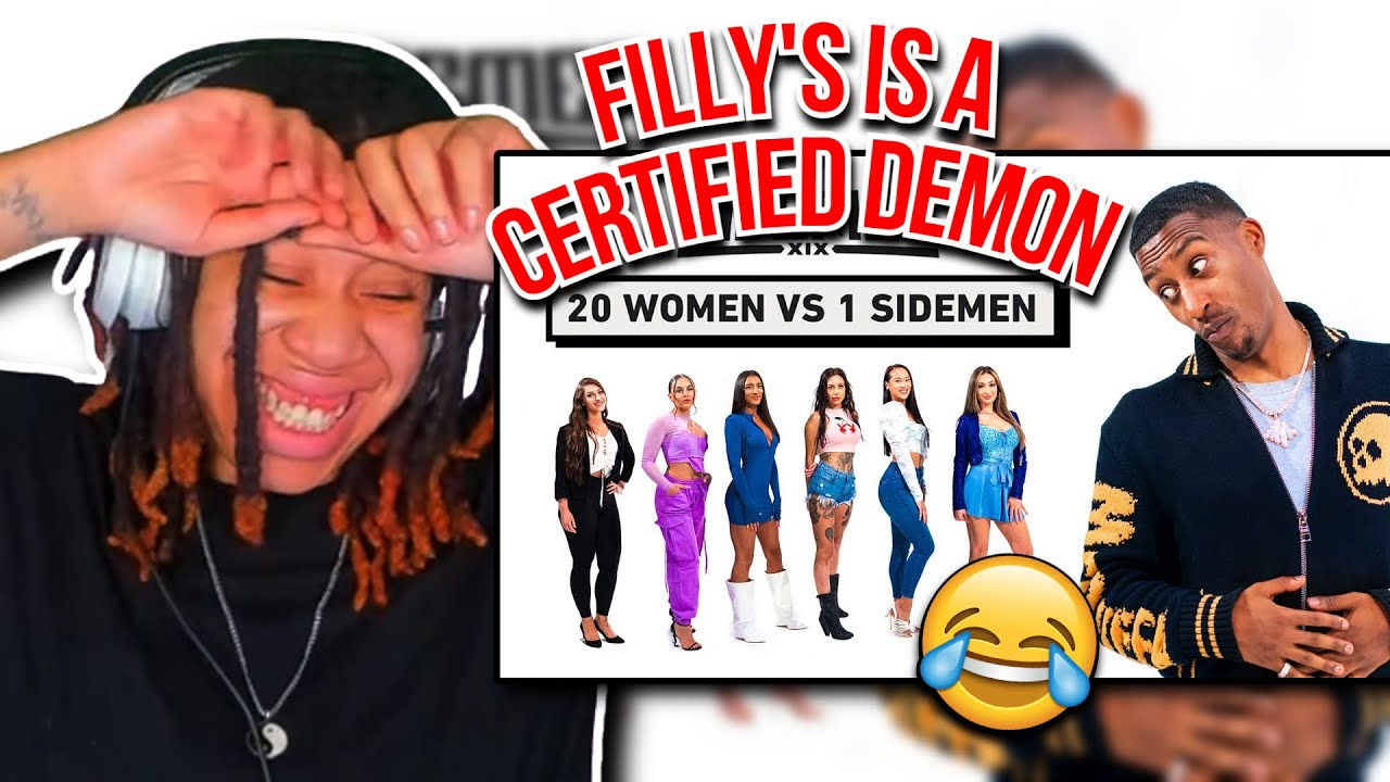 20 WOMEN VS 1 SIDEMEN: FILLY EDITION.. The Menace of ALL MENACES 🤣