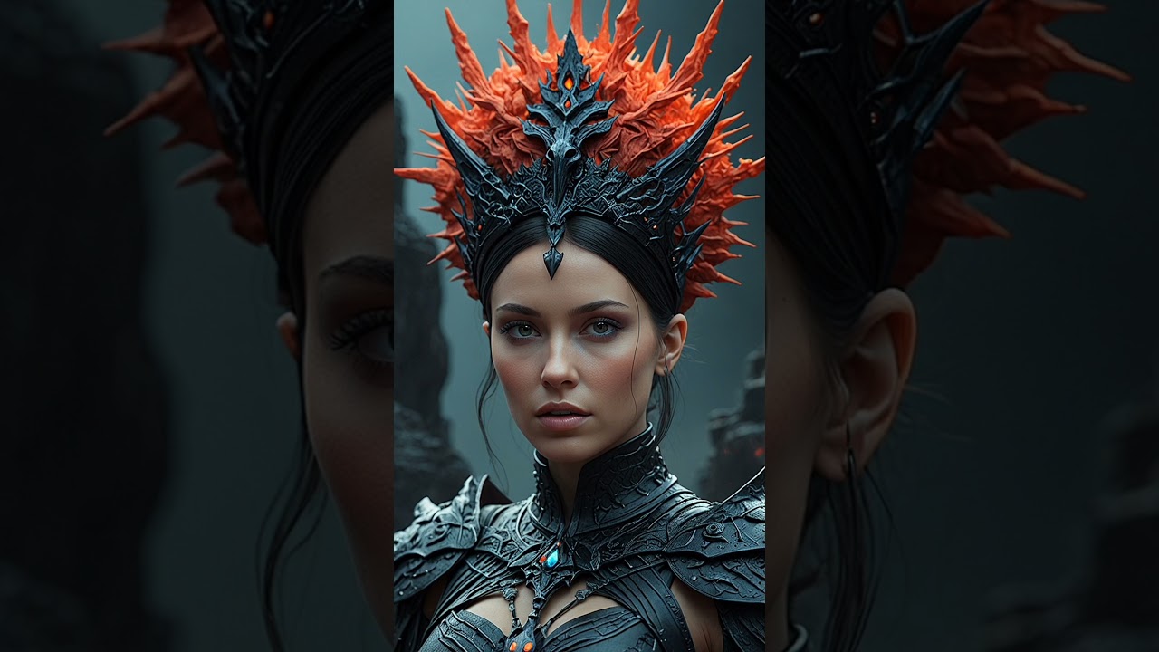 A true queen of darkness ai generated 