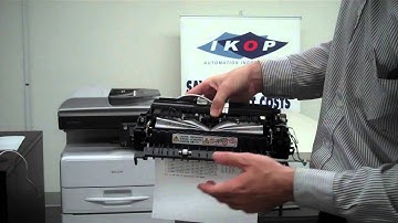 Clearing fusing jam MP301