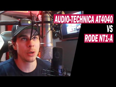 Audio-Technica AT4040 vs RODE NT1-A | Rap, Singing & Guitar