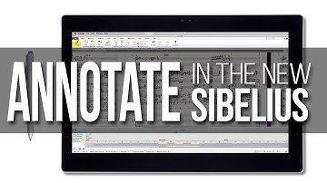 Using Annotate in the New Sibelius | Metalworks Institute