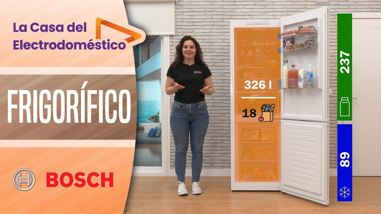 ❄ Bosch frigor&iacute;fico combi | KGN36VWEA