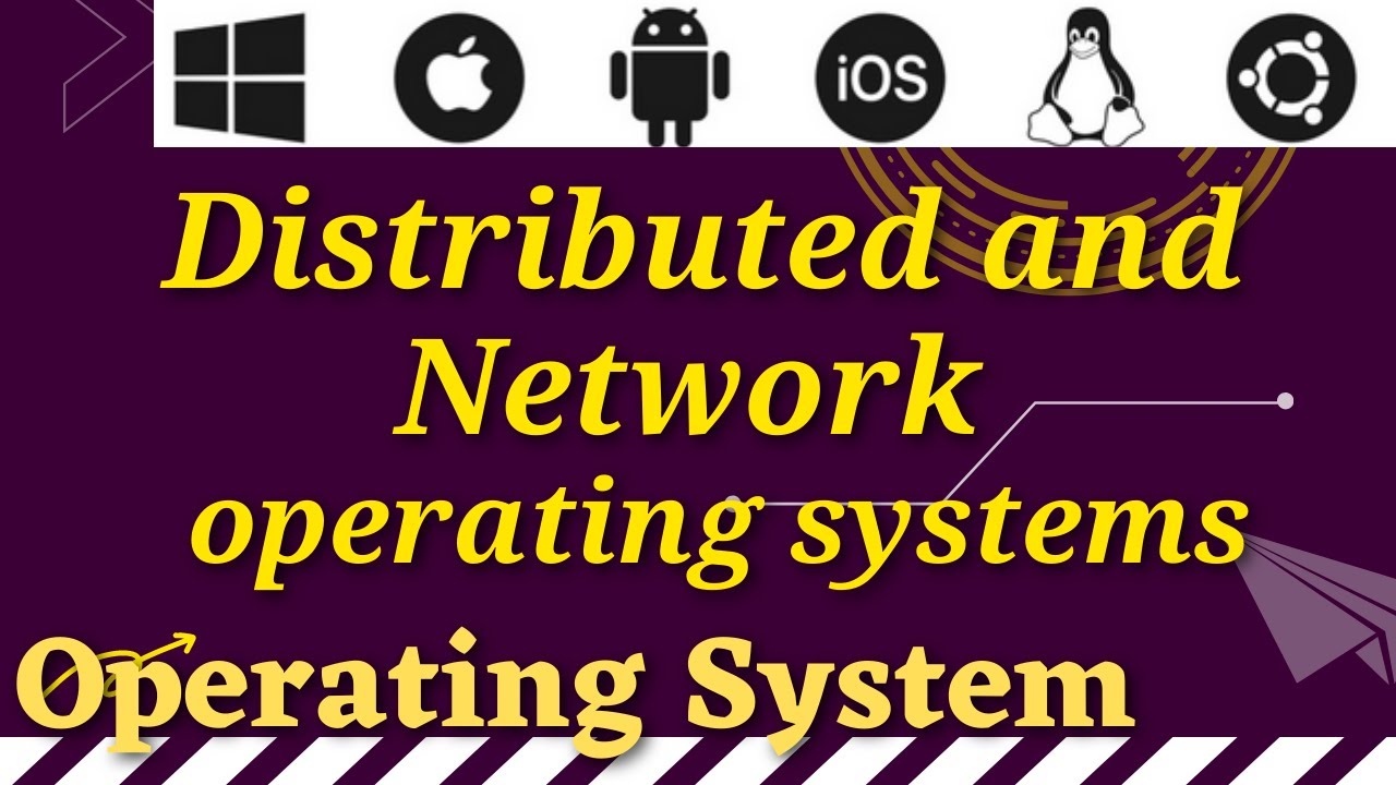 The evolution of Operating systems (distributed and network OS)