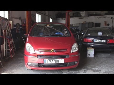 Ремонт автомобиля Citroen Xsara Picasso  2007, замена радиатора отопления. Покупки.