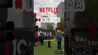 netflix’in 10. yıl etkinliği ❤️ #netflix #istanbul #zorlucenter #strangerthings #squidgame