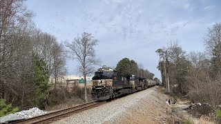 NS 4071 Leads 51R (Empty Grain Train) Thru Norcross, GA 2/20/2023