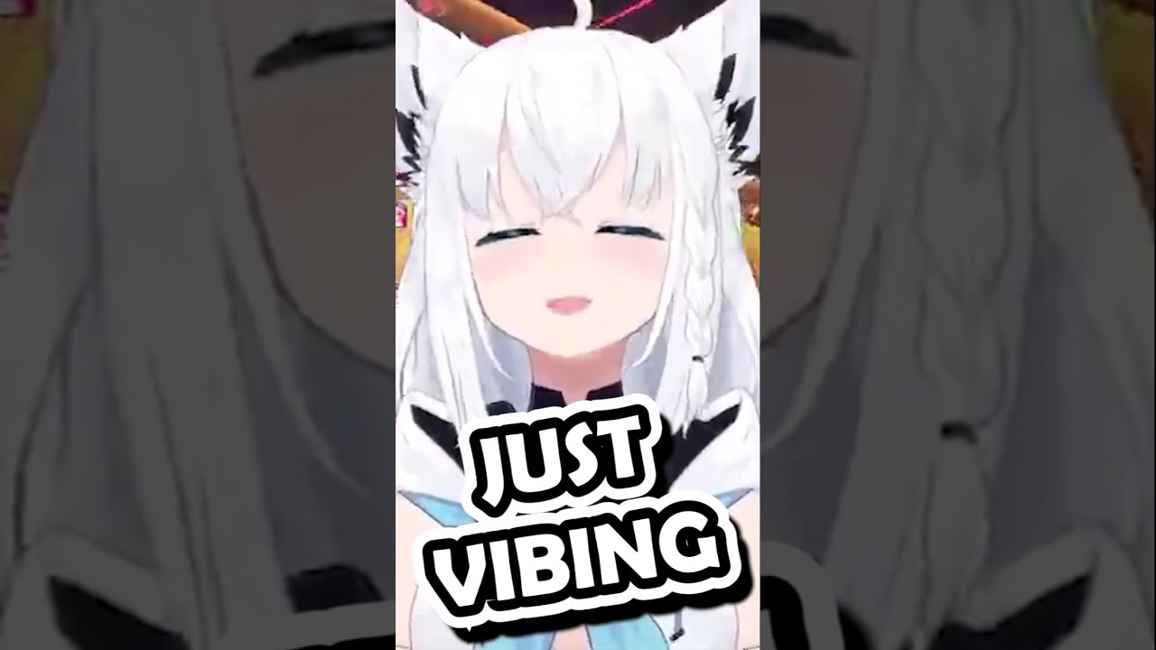 Just Vibing Fubuki  #vtuber #hololive #ホロウィッチ #いろはにほへっとあやふぶみ