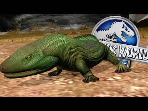 Видео: Акантостега - Jurassic World the game