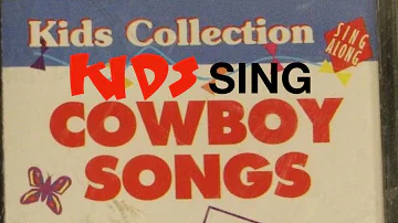 Kids Sing Cowboy Songs (Audio)