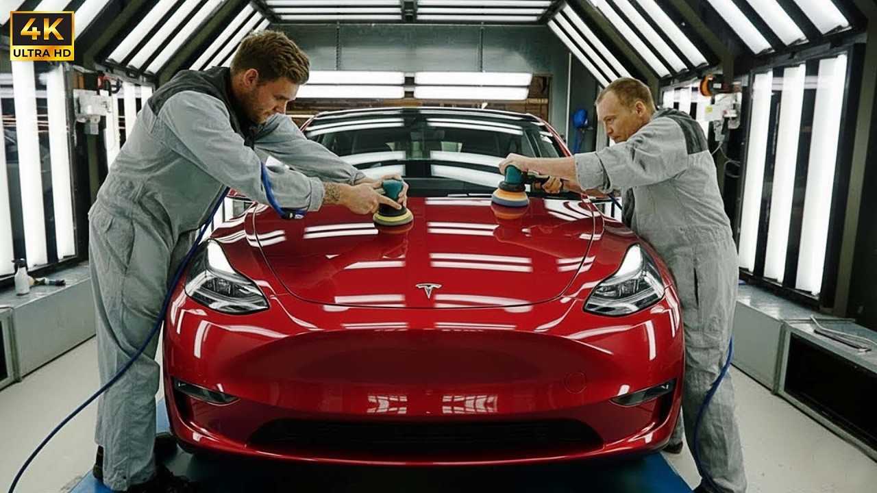 Inside the Tesla Model Y Factory | Where the World’s Most Advanced Electric Vehicles Are Built
