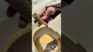 Uncovering an Epic Engraved Brass Lighter with a Golden Sifter! #mysterious #BeachHunting #relax
