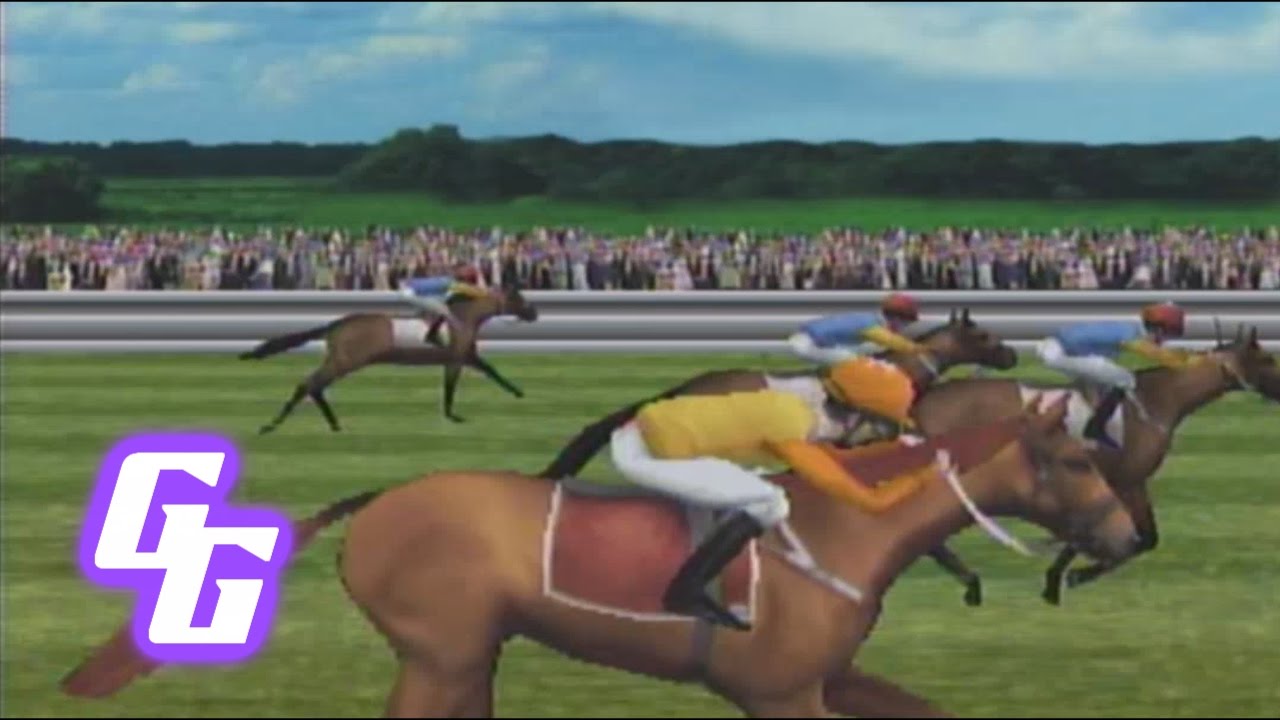 Horse Racing: TV Game Console Gameplay - YouTube