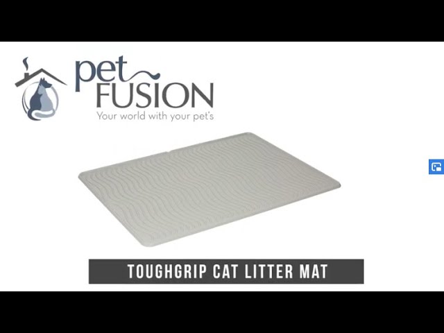 PetFusion ToughGrip Litter Mat For Cats