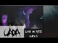 Uada live new york city 03 2023