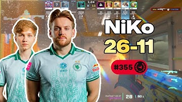 NIKO 26-11 w/m0NESY EU FACEIT POV (Nuke) | 4116 ELO