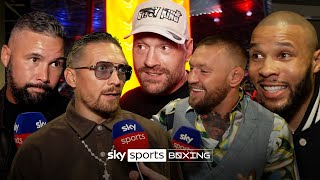 Thumbnail for Fury, McGregor, Usyk & others react to KO in Dubois/Joshua 🤯