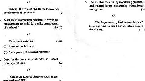B.ed second year -2018 Question papers of U.G.CTE, BARIPDA,MAYURBHANJ