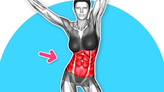 تمرين لطيف للبطن للحصول على مظهر أكثر سلاسة بدون تمارين الضغط screenshot 4