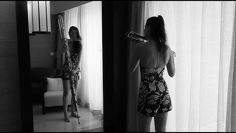 Cliffs I - Lost at Sea, for Contrabass flute and Bass flute. Daniela Mars