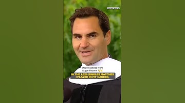 Perfection is impossible- Roger Federer gave a speech that everyone needs to hear