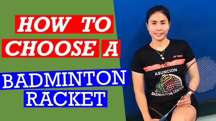 HOW TO CHOOSE YOUR BADMINTON RACKET- Choose a racket suited to your playing style #badminton #racket