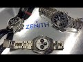 3 flavours of Zenith El Primero: Chronomaster Sport, Chronomaster T and A384 Revival