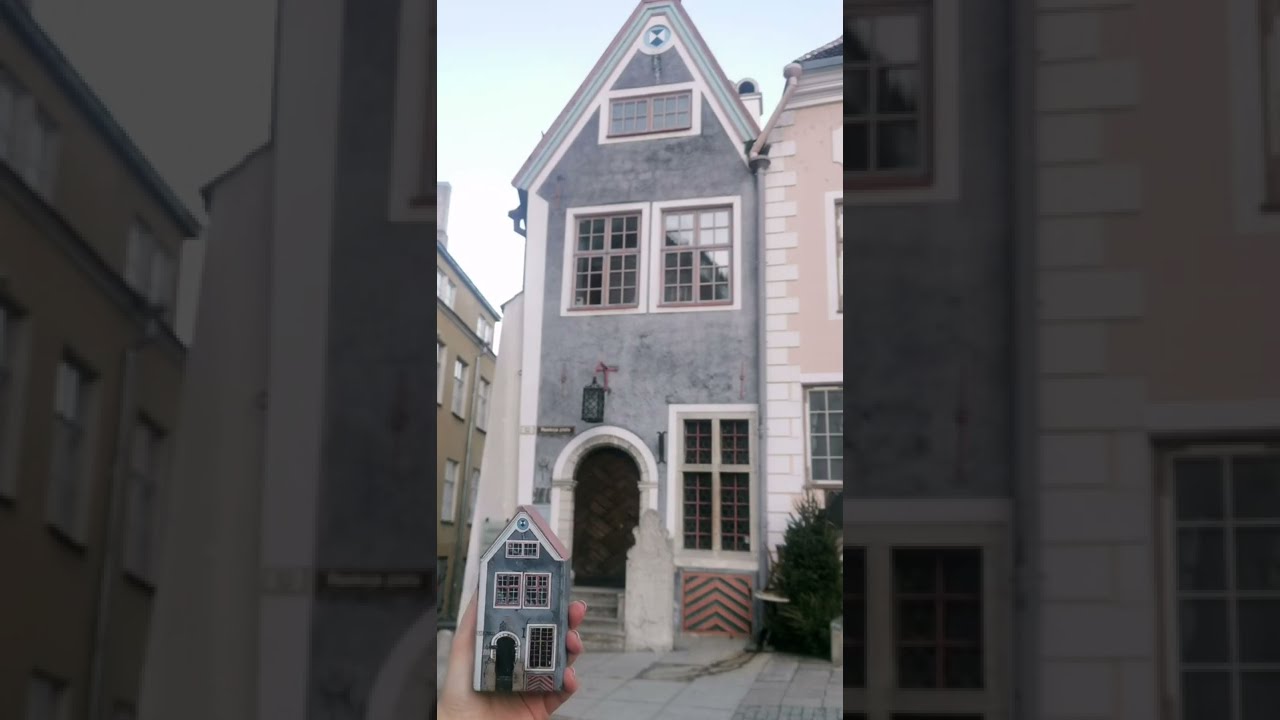 Craftsman house Tallinn | Дом ремесленника на Ратушной | Рисую домики 