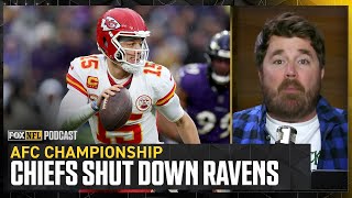 Patrick Mahomes, Chiefs SHUT DOWN Lamar Jackson, Ravens - Dave Helman | NFL on FOX Pod