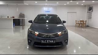 Toyota Corolla Altis 1.6L CVT Elegance LED Keyless 2016 Grey - SLC3744J