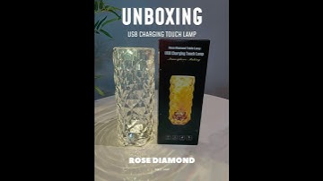 Unboxing USB Charging Touch Lamp - Table Lamp Review #unboxing #tablelamp #usb #review #design #home