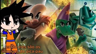 Protagonistas De Animes Reagindo A Maldade A Surgir Vilões Do Pica-Pau Raidmusic77