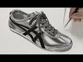 鉛筆画 スニーカー 描いてみた・Pencil Drawing a Sneakers Shoes