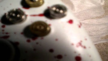 Custom 360 Blood Splatter with Bulett buttons