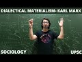 Lec 36 dialectical materialism  karl marx sociology karlmarx upsc net dialecticalmaterialism