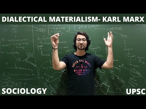 Lec 36: Dialectical Materialism | Karl Marx #sociology #karlmarx #upsc #net #dialecticalmaterialism