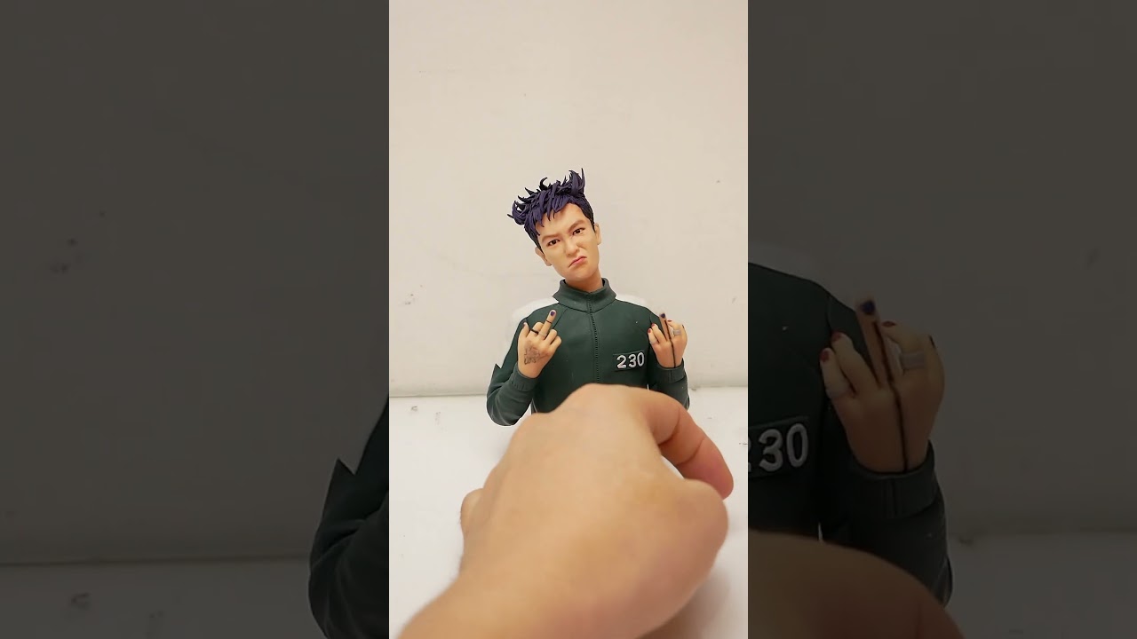 Squid game3 Thanos plays the 321 Statue game【Clay producer Leo】 