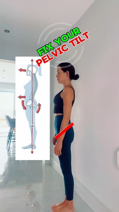 Fix your pelvic tilt! This works ‼️ #pelvictilt #yogaforhips #betterposture r