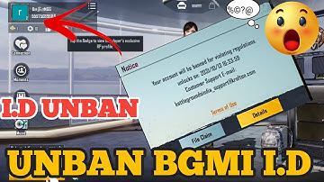 Unban bgmi i.d 10 yrs ban ! BAN BGMI HACKER